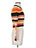 ASOS Color Block Orange Turtleneck Sweater Size 4 - photo 4