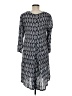Roberta Freymann 100% Cotton Argyle Blue Casual Dress Size M - photo 2