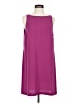 Tildon 100% Polyester Solid Purple Casual Dress Size S - photo 1