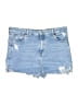 H&M Blue Denim Shorts Size 16 - photo 1