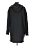 7 For All Mankind Black Gray Pullover Hoodie Size L - photo 2