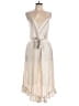 VICI Metallic Ivory Brown Jumpsuit Size XL - photo 1