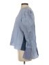 Zara Blue 3/4 Sleeve Blouse Size S - photo 5
