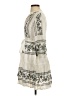 Assorted Brands 100% Viscose Paisley Ivory Casual Dress Size XS - photo 5