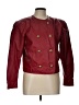 Lord & Taylor 100% Leather Red Leather Jacket Size 10 - photo 1