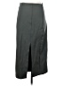 LOFT Versa Solid Gray Green Formal Skirt Size 4 (petite) - photo 2