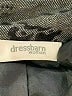 DressBarn 100% Polyester Paisley Black Coat Size 16W - photo 6