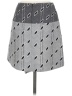C/MEO Collective Graphic Gray Black Casual Skirt Size S - photo 2