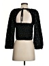 Levi's 100% Polyester Black 3/4 Sleeve Blouse Size S - photo 2