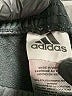 Adidas 100% Polyester Black Track Pants Size 5 - photo 3