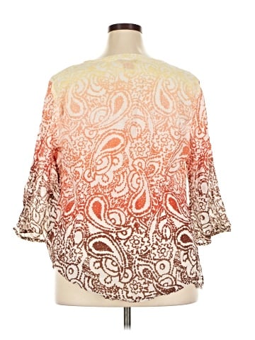 Sunny Leigh 3/4 Sleeve Blouse (view 2)