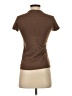 Bella 100% Polyester Brown Short Sleeve T-Shirt Size S - photo 2