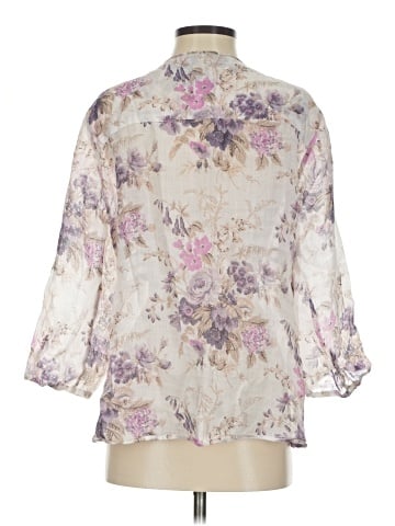 Massimo Dutti 3/4 Sleeve Blouse (view 2)