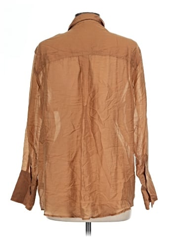 Worthington Long Sleeve Button-Down Shirt (view 2)