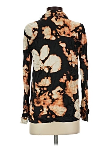 Topshop Long Sleeve Blouse (view 2)