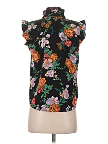 Aqua Sleeveless Blouse (view 2)