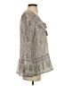 Calypso St. Barth Gray Long Sleeve Blouse Size Sm (0) - photo 4