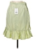 Walter Baker 100% Polyester Stripes Green Casual Skirt Size 2 - photo 2