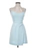 French Connection Solid Blue Cocktail Dress Size 0 - photo 1