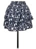 Hollister Floral Blue Casual Skirt Size S - photo 1