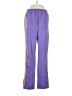 Assorted Brands 100% Polyester Color Block Purple Track Pants Size S - photo 1