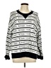Tommy Hilfiger Print White Pullover Sweater Size L - photo 1