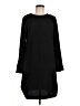 Talbots 100% Polyester Solid Black Casual Dress Size 8 - photo 1