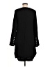 Talbots 100% Polyester Solid Black Casual Dress Size 8 - photo 2