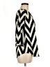 Everly 100% Polyester Chevron-herringbone Black 3/4 Sleeve Blouse Size M - photo 4
