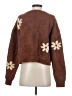 LA Hearts Floral Brown Pullover Sweater Size S - photo 2