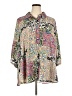 Jones & Co 100% Polyester Paisley Gray 3/4 Sleeve Blouse Size 3X - photo 1
