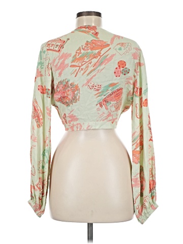 Loco Lindo Long Sleeve Blouse (view 2)