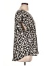Apt. 9 100% Polyester Black Short Sleeve Blouse Size XL - photo 4
