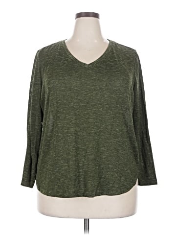 Faded Glory 3/4 Sleeve Top (view 1)