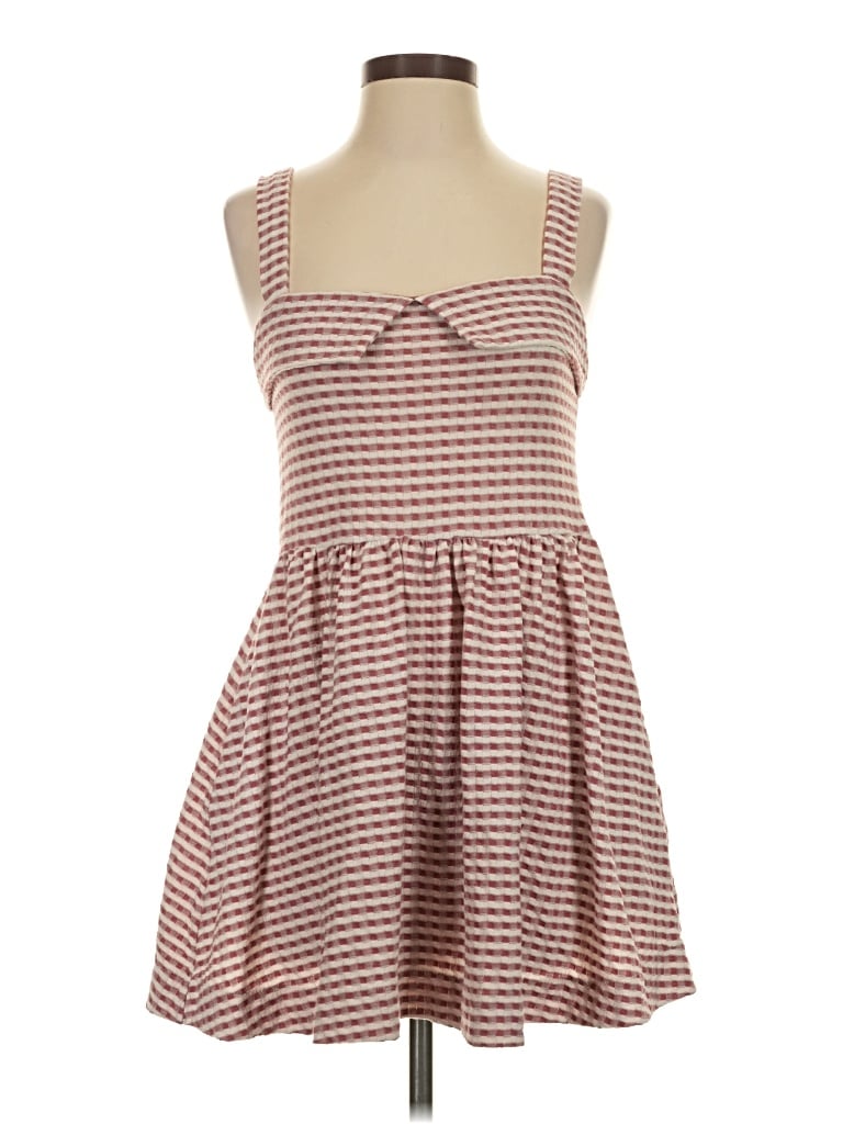 Pre-owned Fp Beach Casual Dress In Brown