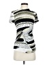 DKNY Silver Short Sleeve Top Size S (petite) - photo 1
