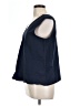J. McLaughlin Blue Sleeveless Blouse Size L - photo 5