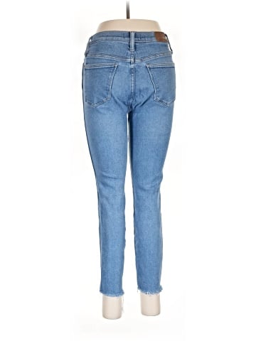 Madewell 10" High-Rise Skinny Jeans in Cordova Wash: Button-Front Edition (view 2)