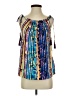 Laundry by Shelli Segal 100% Polyester Blue Sleeveless Blouse Size XS - photo 1