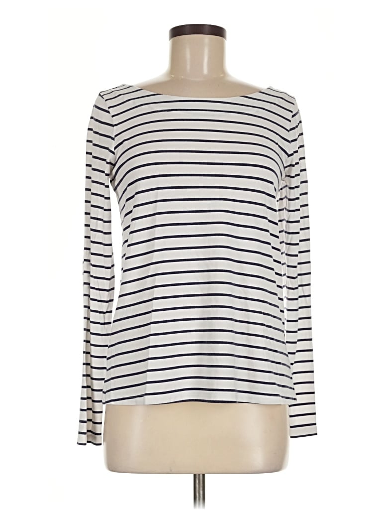 Pre-owned Lilly Pulitzer Long Sleeve T-shirt In Ivory