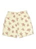 Bill Blass Floral Ivory Shorts Size 12 - photo 1