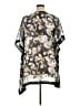 Lands' End 100% Polyester Gray Poncho Size 14 - photo 2