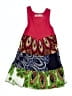 Desigual Print Red Dress Size 5 - 6 - photo 1