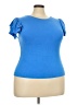 On 34th Blue Short Sleeve Top Size XXL - photo 1