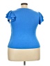 On 34th Blue Short Sleeve Top Size XXL - photo 2