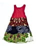 Desigual Print Red Dress Size 5 - 6 - photo 2