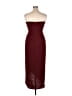 AaKaa 100% Polyester Burgundy Cocktail Dress Size XL - photo 2