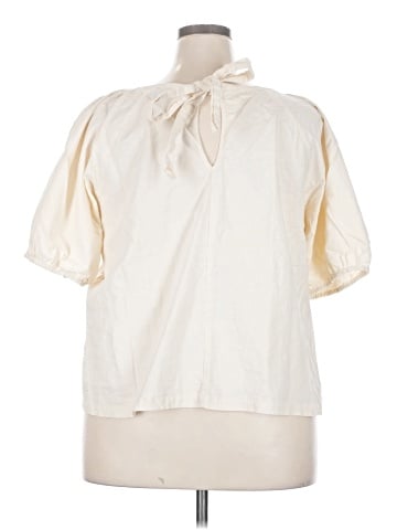 ModCloth Short Sleeve Blouse (view 2)