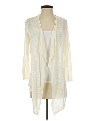 August Silk Cardigan (view 1)