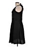 Ann Taylor LOFT 100% Polyester Solid Black Cocktail Dress Size 6 - photo 5
